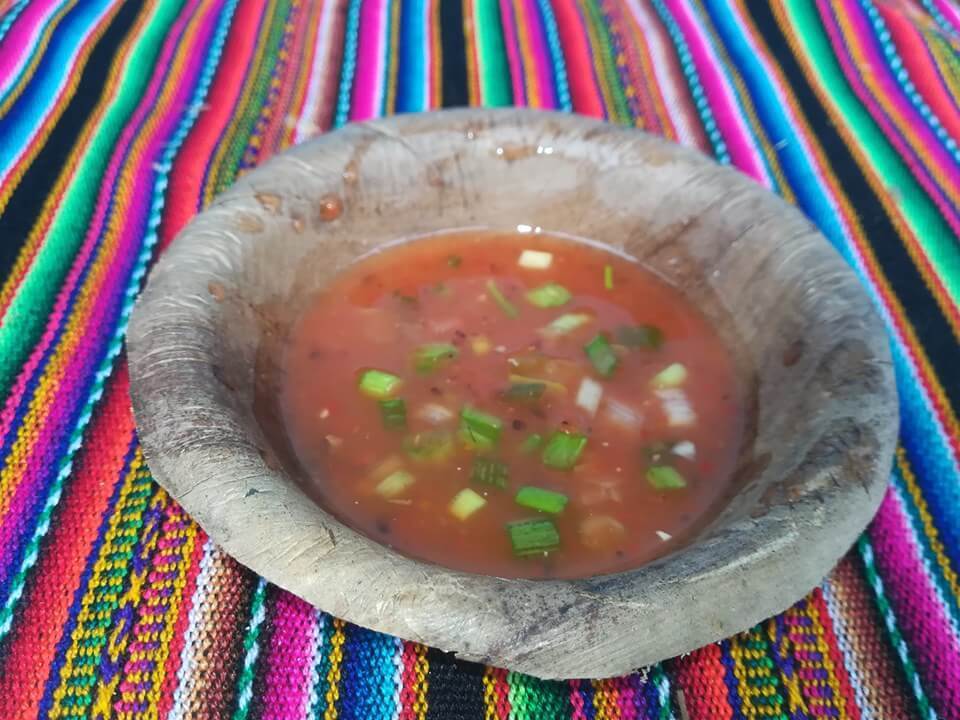 Bio Plant plate with soup